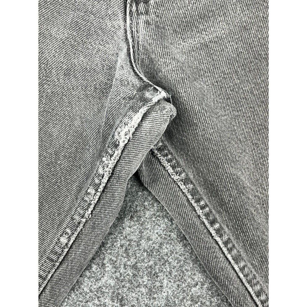 Vintage Levi's 550 Jeans Mens 28x26 Faded Black Gray USA Made Relaxed Tapered - Picture 9 of 10